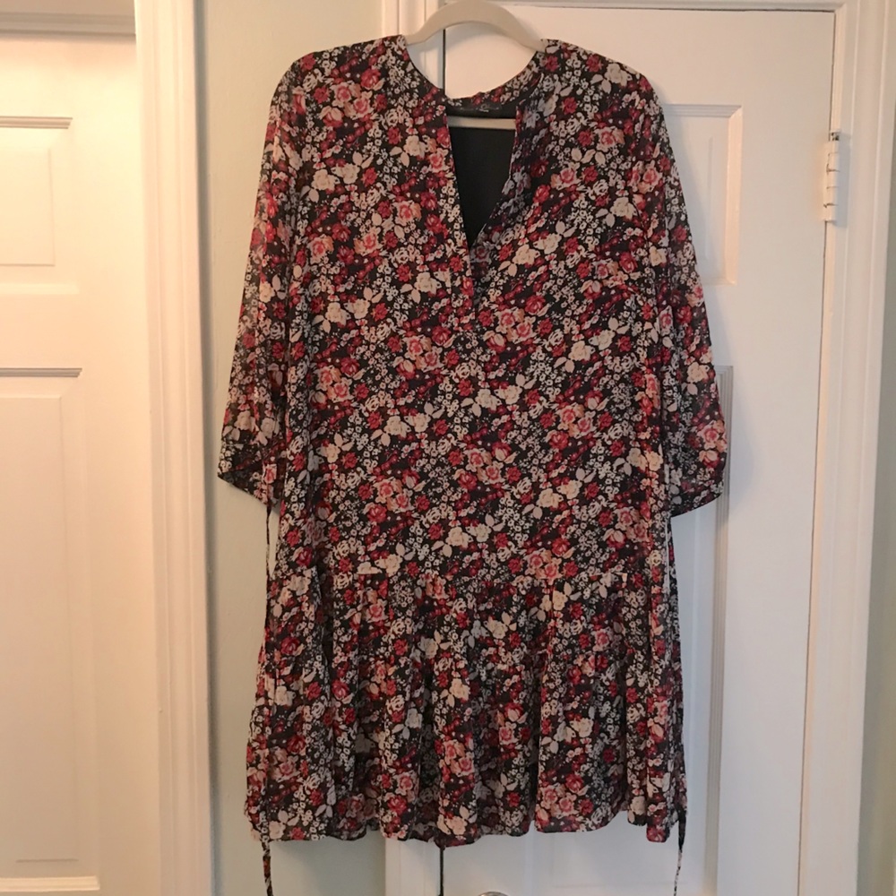 Printed Fall Dress!